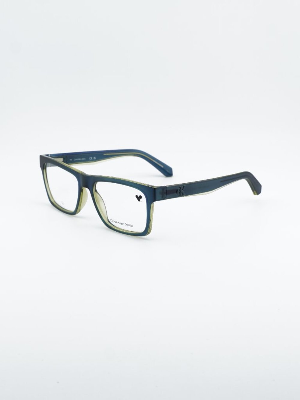 Calvin Klein Jeans CKJ24617 432 Eyeglasses Petrol 55mm Rectangle Frame